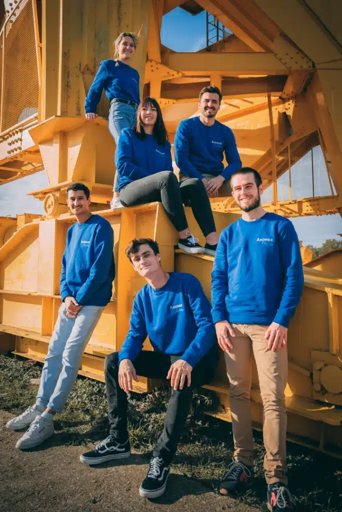 Équipe Animoz Films - Agence de production vidéo à Nantes
