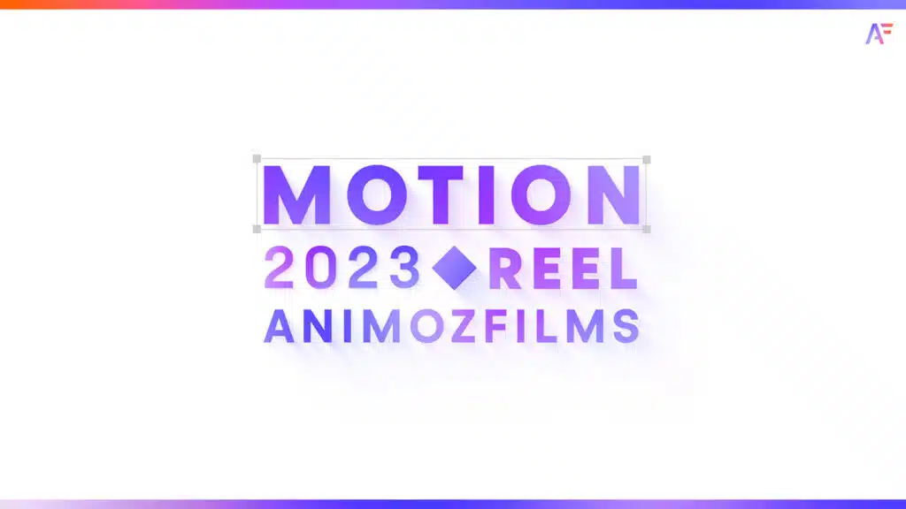 Prestation motion design - MotionReel 2023