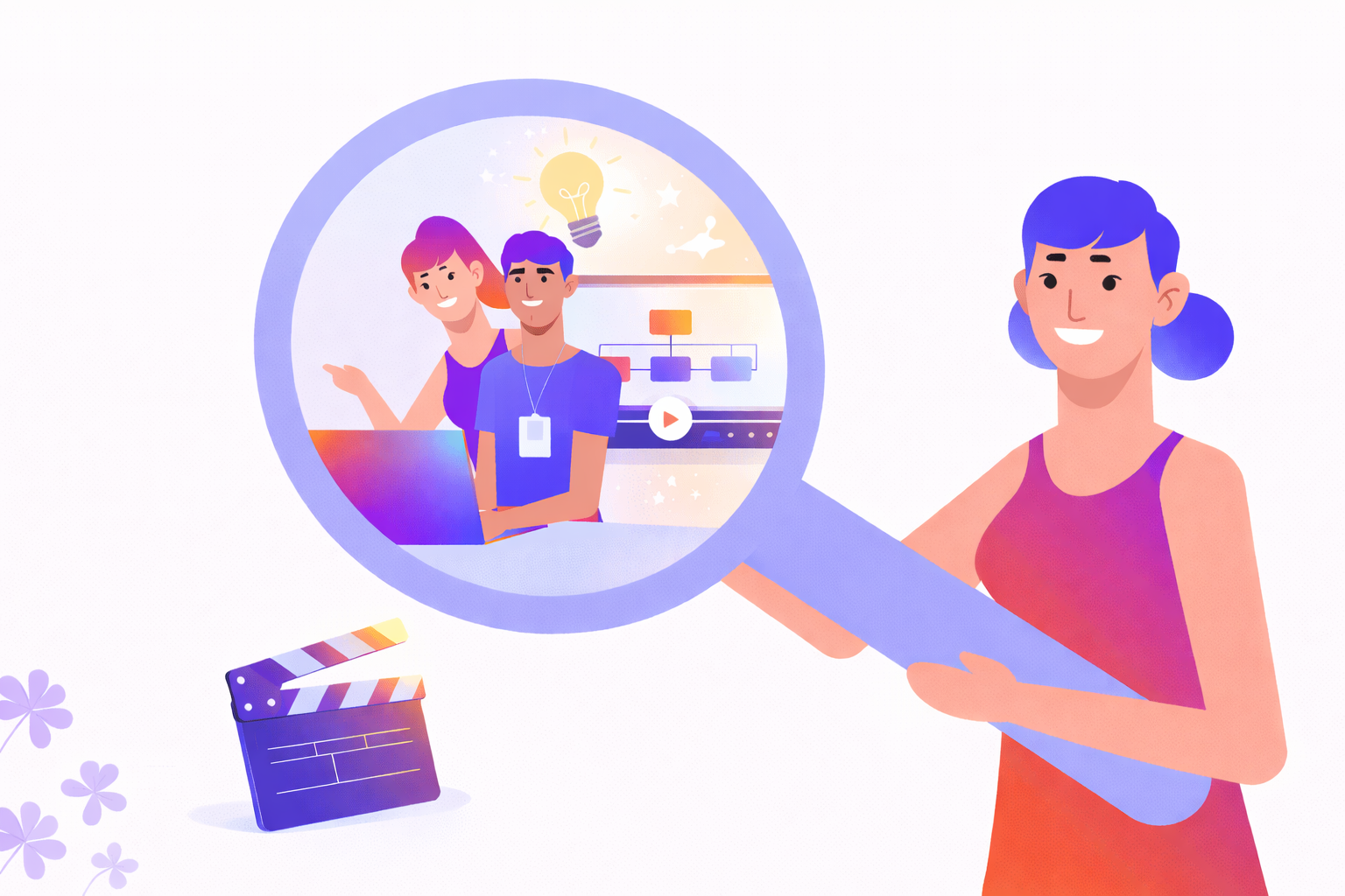 La vidéo comme outil de clarification, pas de promotion